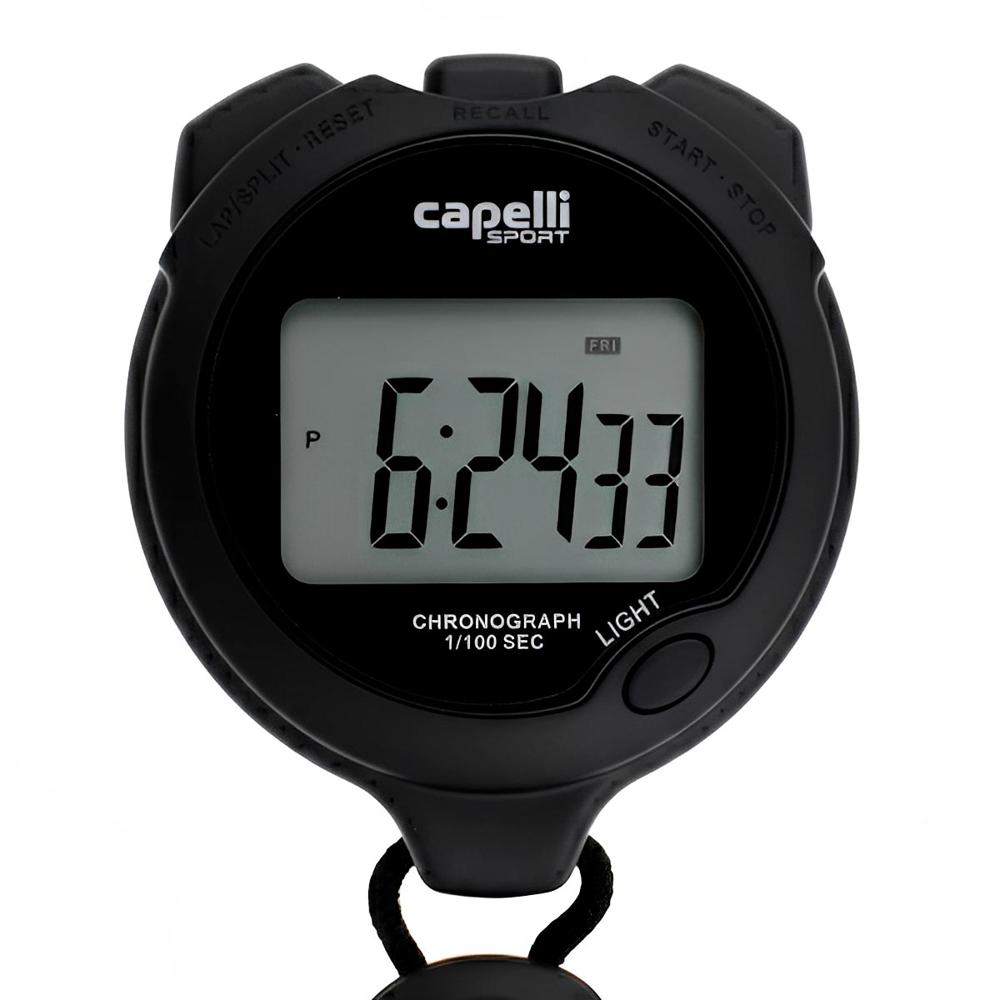 Cronómetro Capelli Digital 24 Hrs Memoria Split Retroiluminado xl