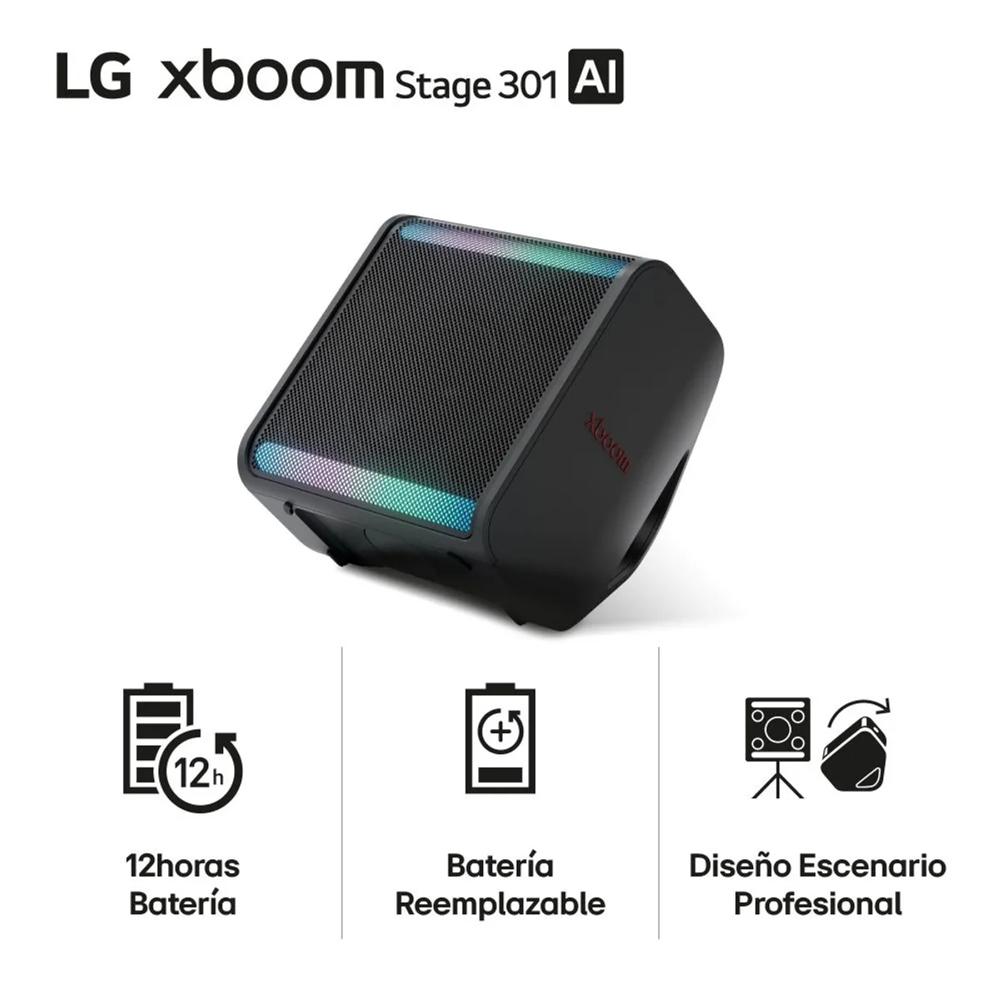 Parlante Bluetooth LG XBOOM Stage 301 120W Ipx4 2025