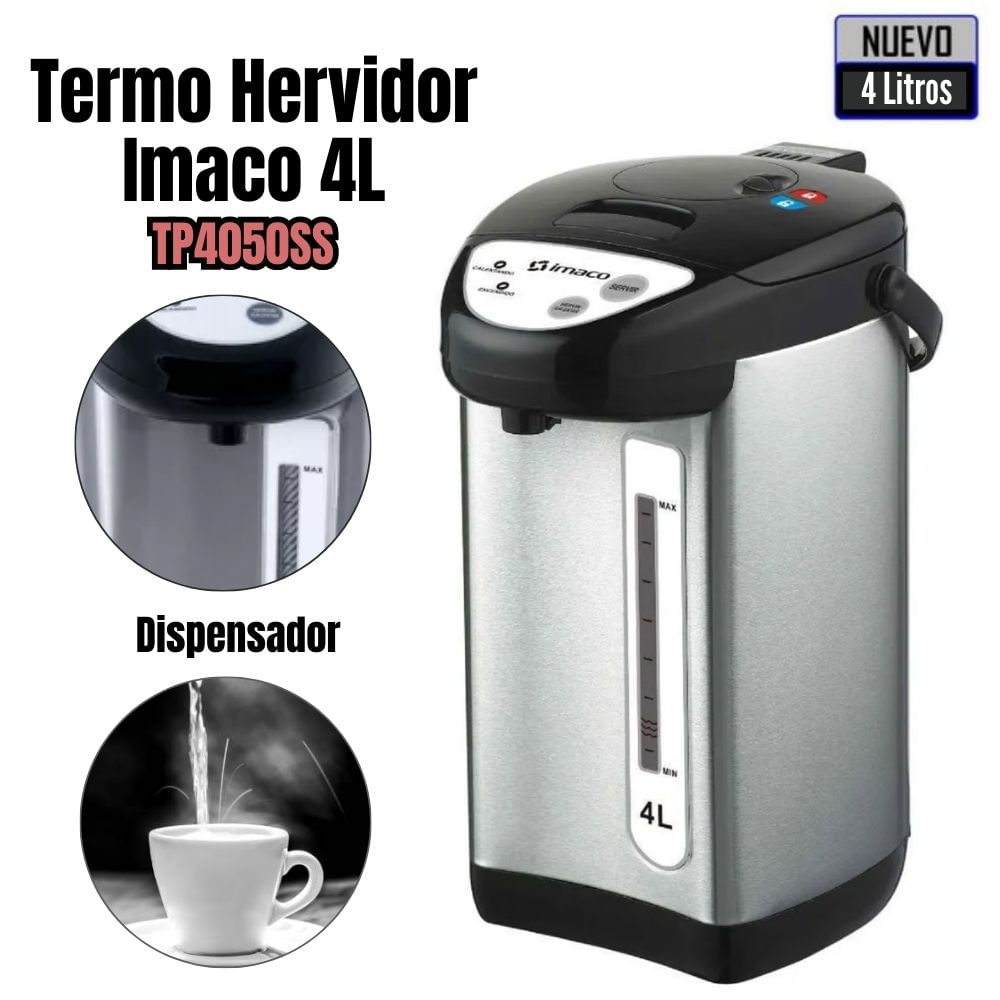 TERMO HERVIDOR ELECTRICO IMACO 4LTS - TP4050SS