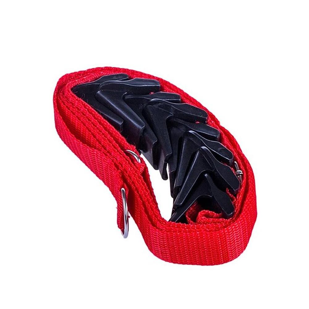Rack Organizador Colgador Carteras Gorros 7 Ranuras ROJO Rack Organizador Colgador Carteras Gorros 7 Ranuras ROJO