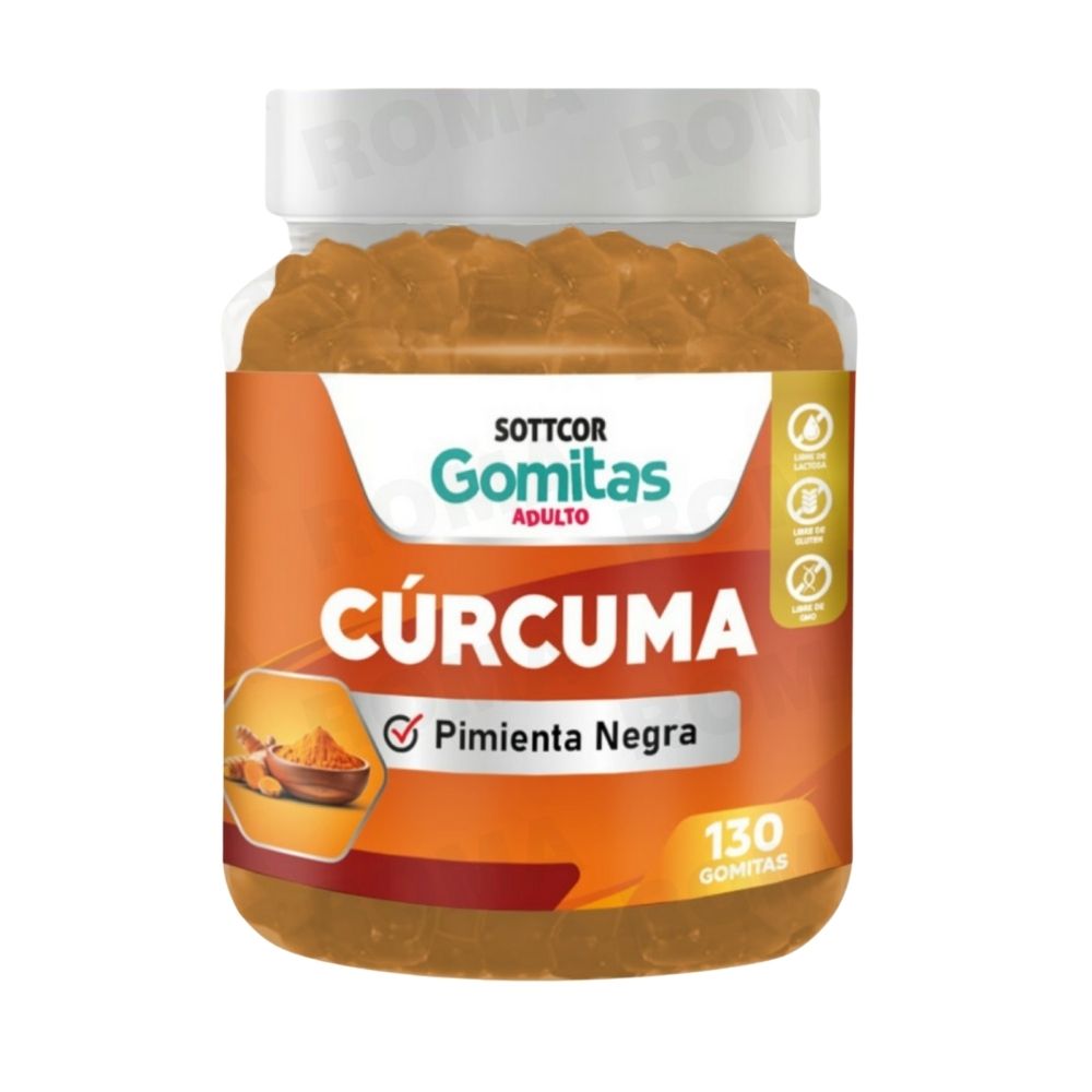 GOMITAS CÚRCUMA 130 UND