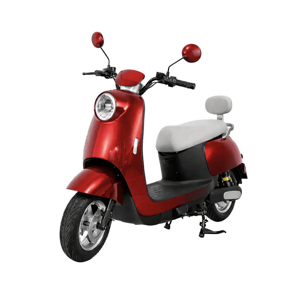 MOTO ELECTRICA MED URBAN 4 VINTAGE COLOR ROJO
