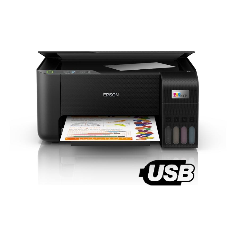 Impresora Multifuncional Epson EcoTank L3210 Imprime Escanea FotoCopia USB PT336EPS73