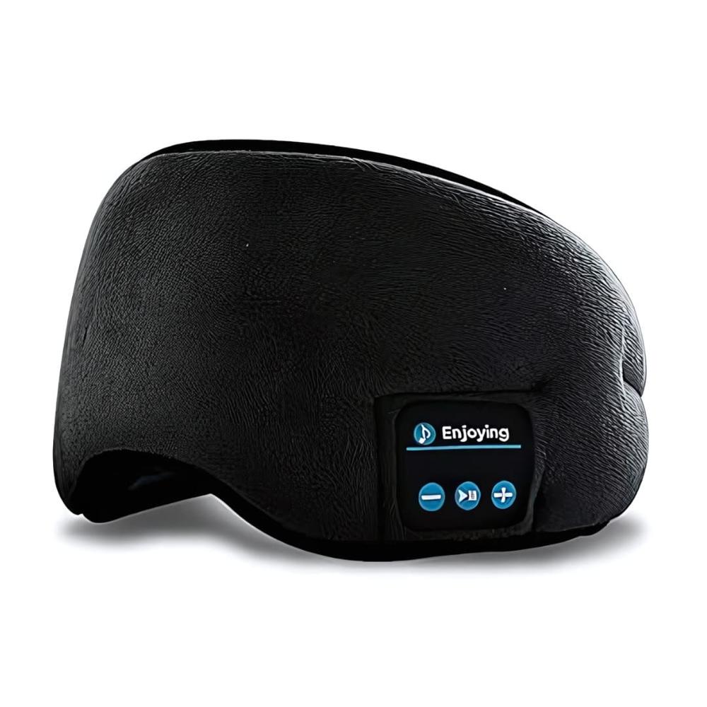 Máscara para Dormir con Audífonos Bluetooth - Negro