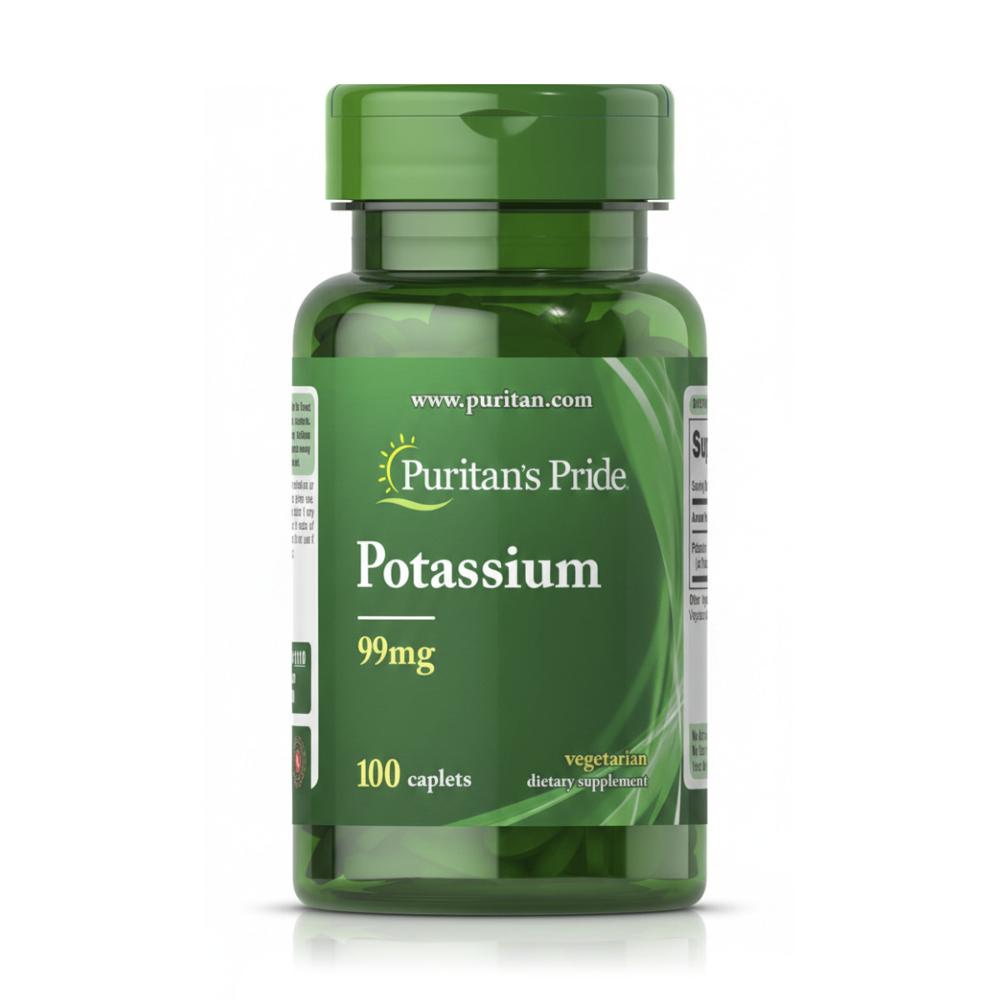 Potasio 99 mg (100 Cápsulas) - Puritan's Pride