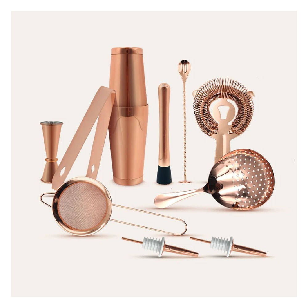 MK Kit Bartender 11 Piezas Acero MK-Y20455