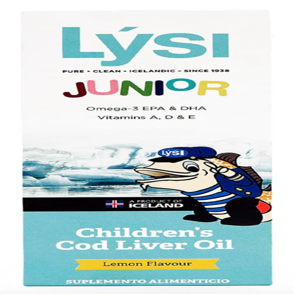 Aceite Lysi Junior vitamina a d y e