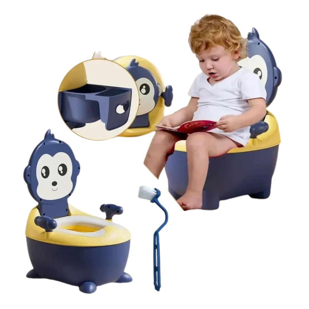 BACIN PARA BEBE MONITO  AZUL  KODI -BABY