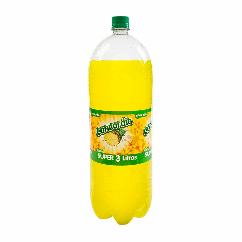 Gaseosa CONCORDIA Piña Botella 3L Gaseosa CONCORDIA Piña Botella 3L