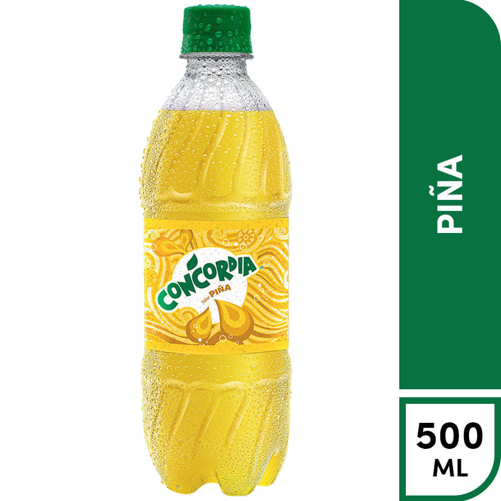 Gaseosa CONCORDIA Piña Botella 500Ml Gaseosa CONCORDIA Piña Botella 500Ml