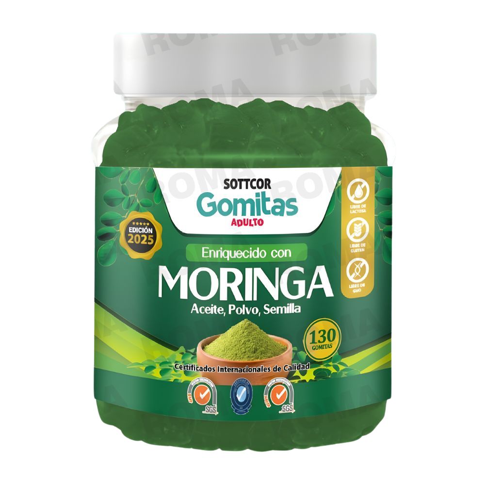 GOMITAS DE MORINGA 130UND SOTTCOR