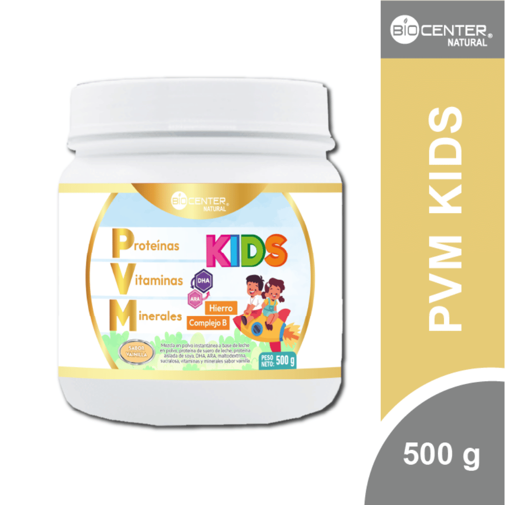 PVM KIDS Vainilla x 500 g - Biocenter Natural