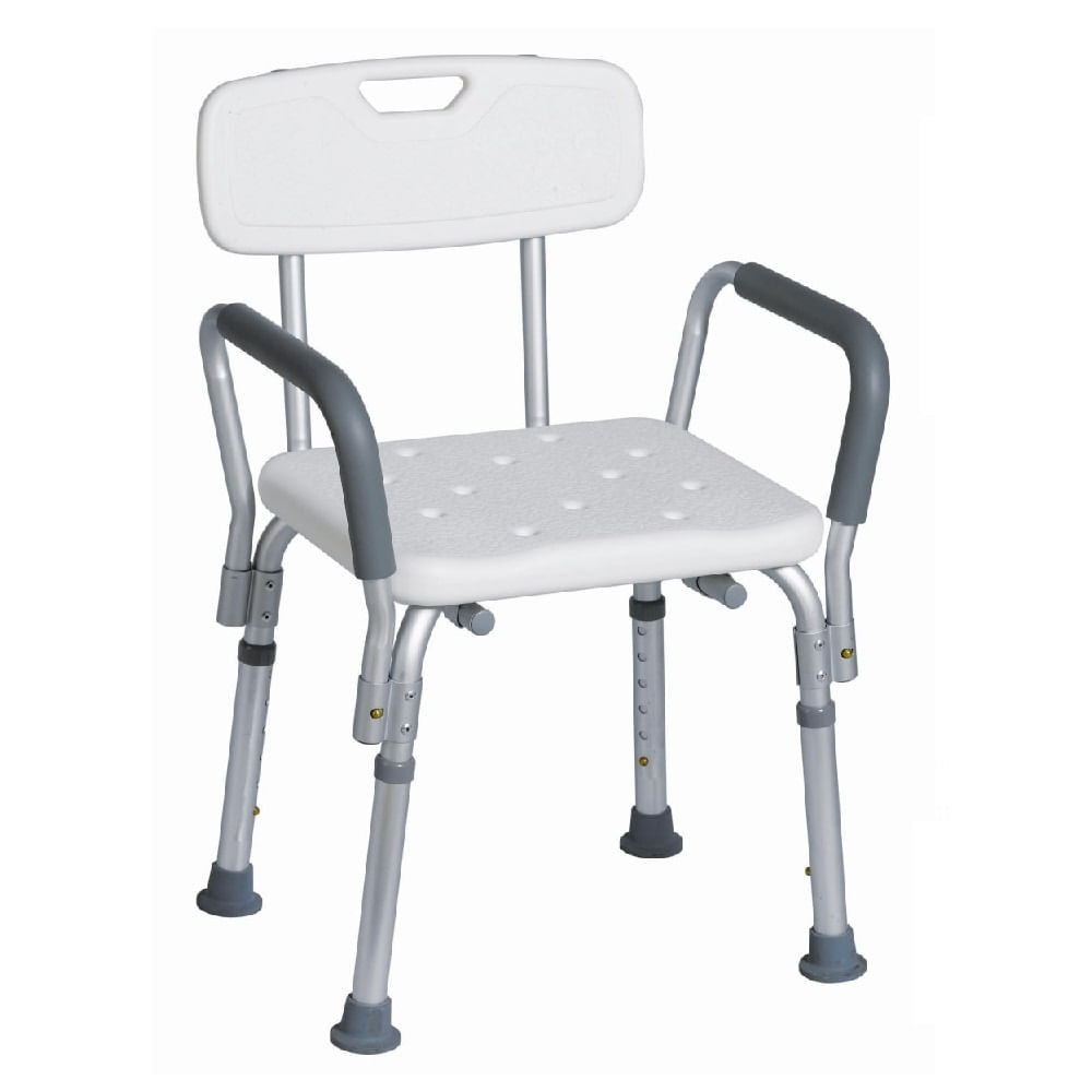 Silla de Ducha con Apoya Brazos Importada