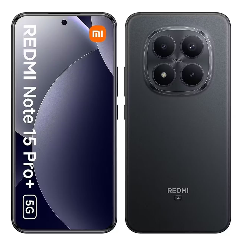 XIAOMI REDMI NOTE 15 PRO PLUS 5G 512GB 12GB RAM NEGRO