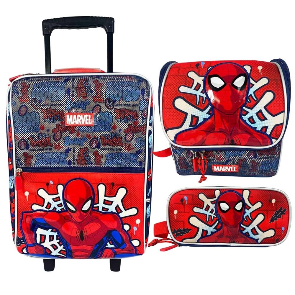 Pack Escolar Maleta Spiderman Comics Oficio