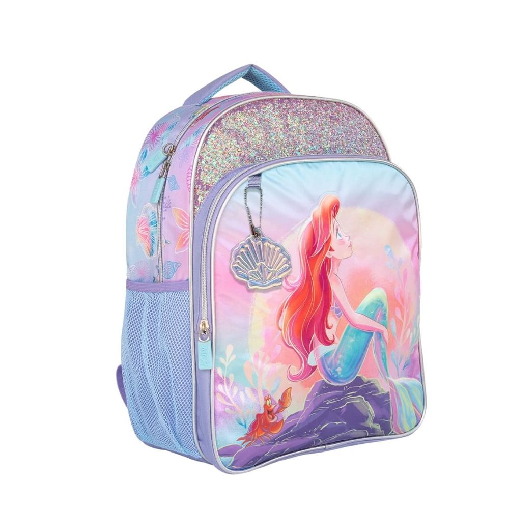 Pack Escolar Mochila Princesa Ariel La Sirenita Rosado Oficio | Oechsle ...