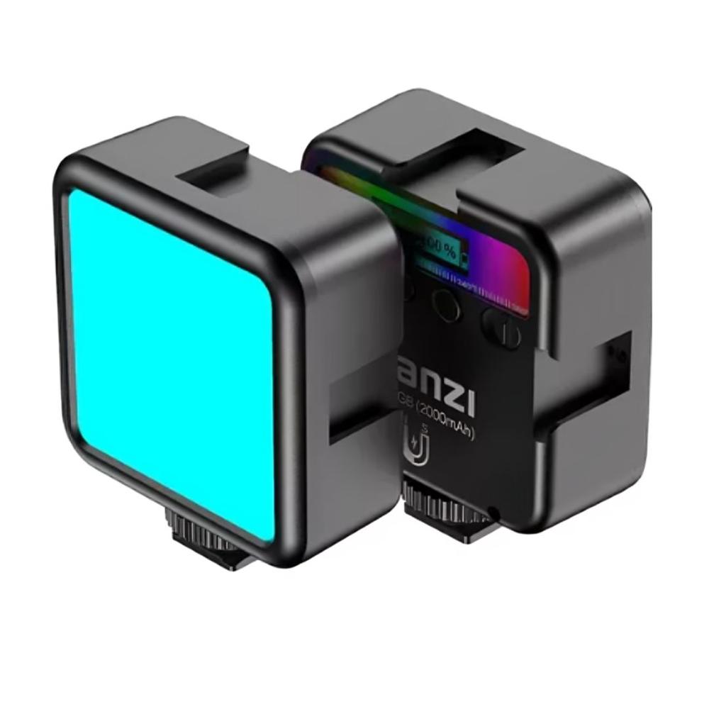 Luz LED RGB Recargable para Cámaras Luz LED RGB Recargable para Cámaras