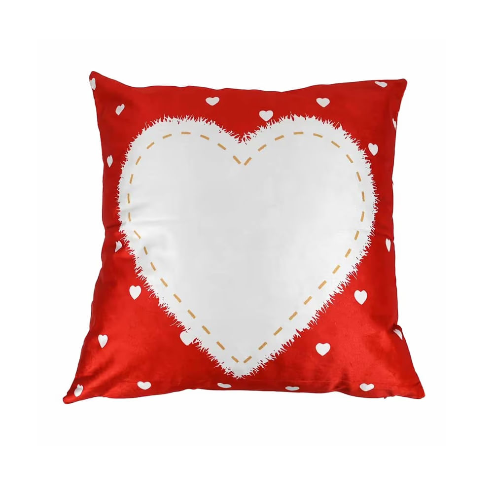 SAN VALENTIN - Funda de cojin corazones modelo N3