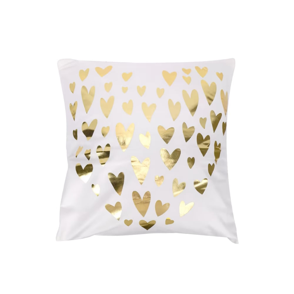 SAN VALENTIN - Funda de cojin corazones variados modelo N4