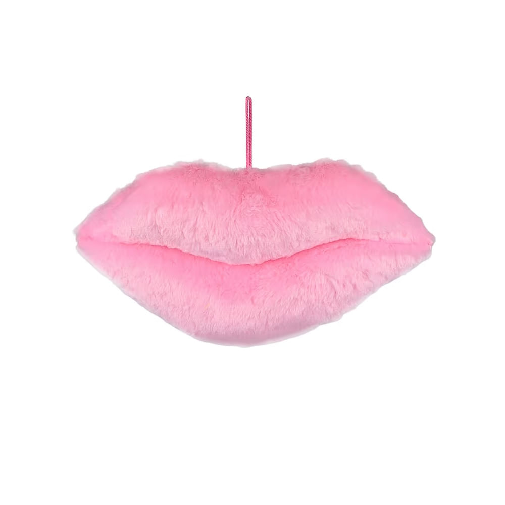 SAN VALENTIN - Labios decorativos afelpados dos colores rosado u rojo