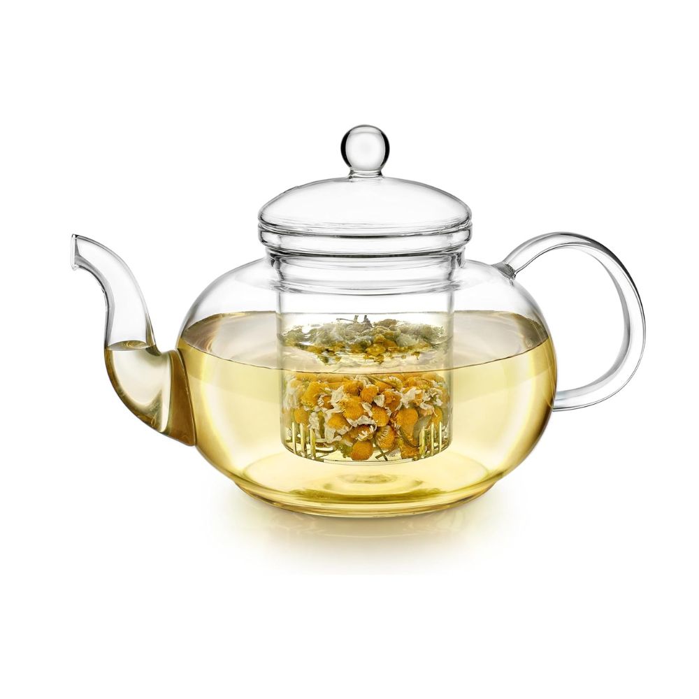 Tetera de vidrio borosilicato 600ml