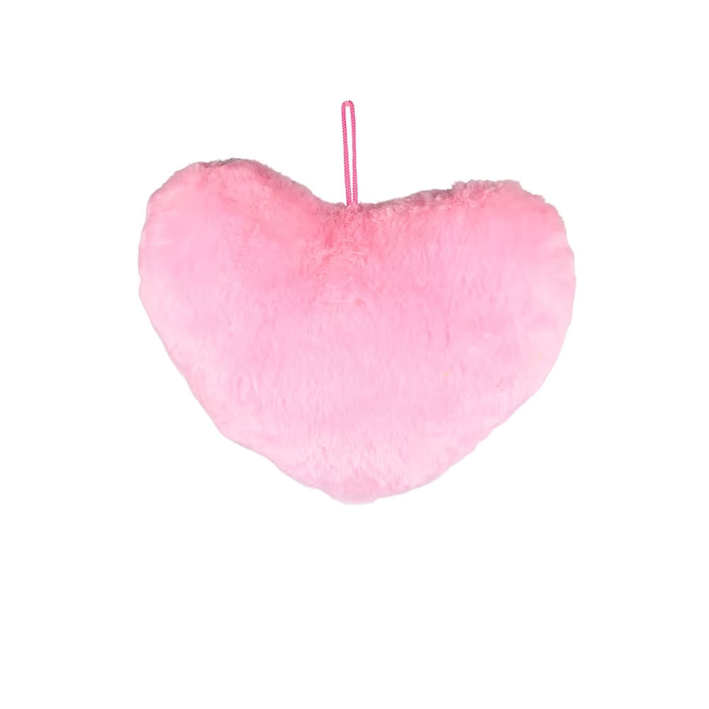 SAN VALENTIN - Corazon de poliester rosado