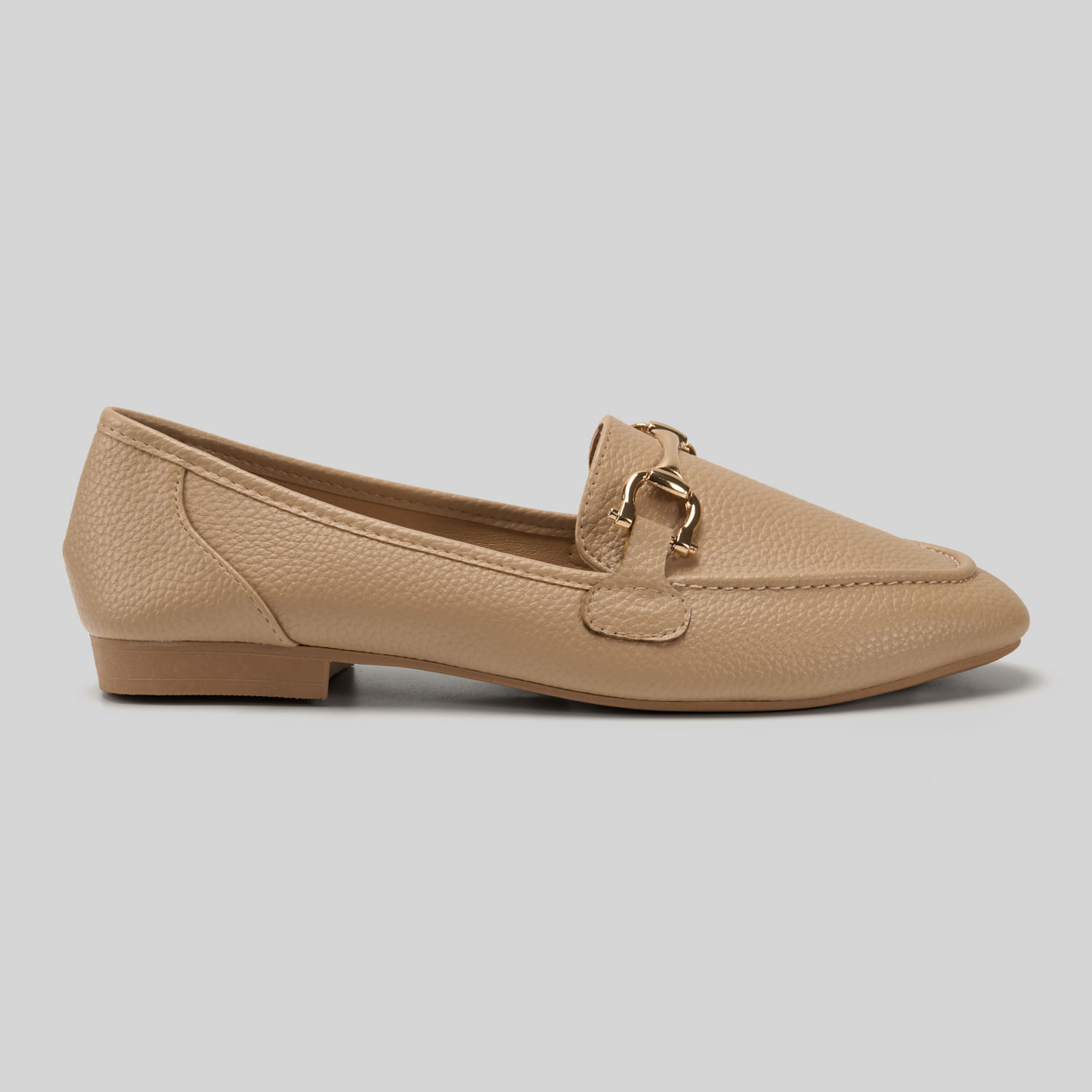 Mocasines Mujer Madison Hebilla Taupe 40