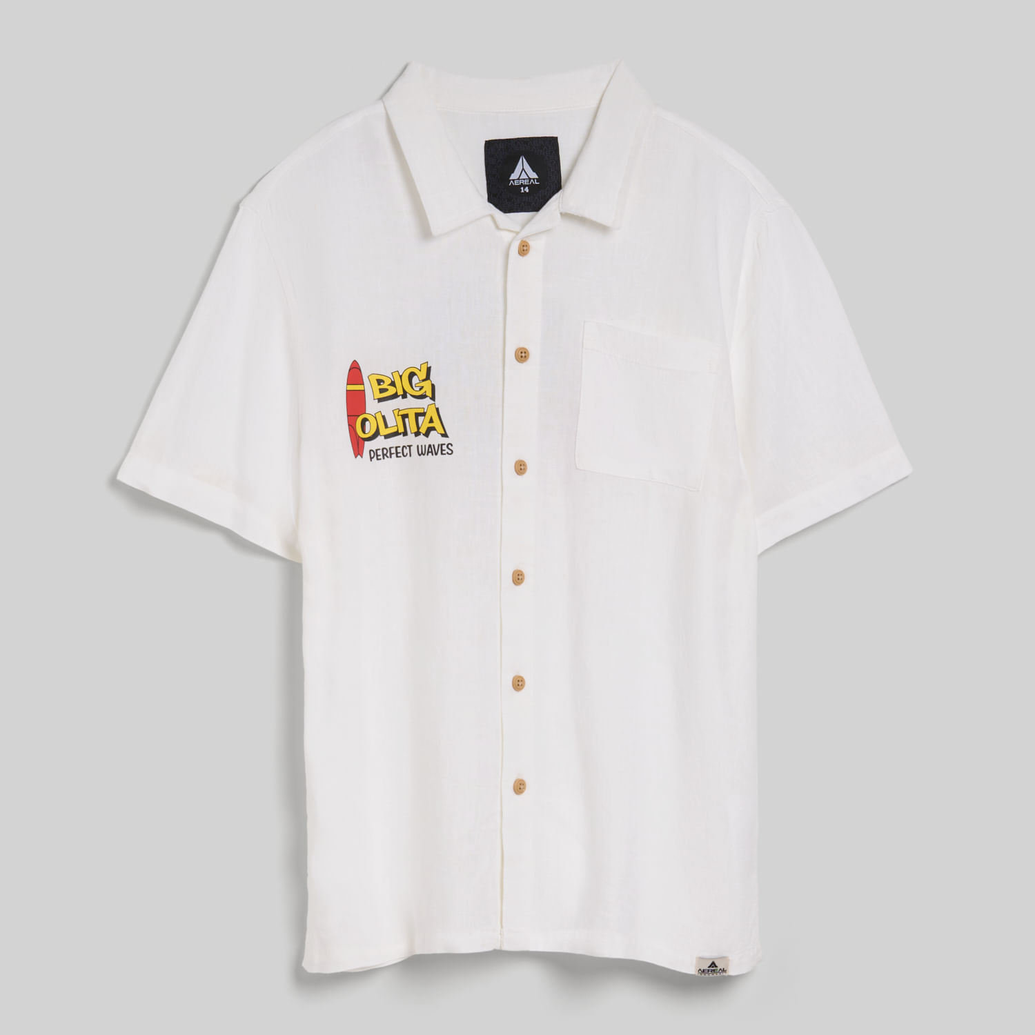 Camisa Para Teen Niño Aereal Chill Print