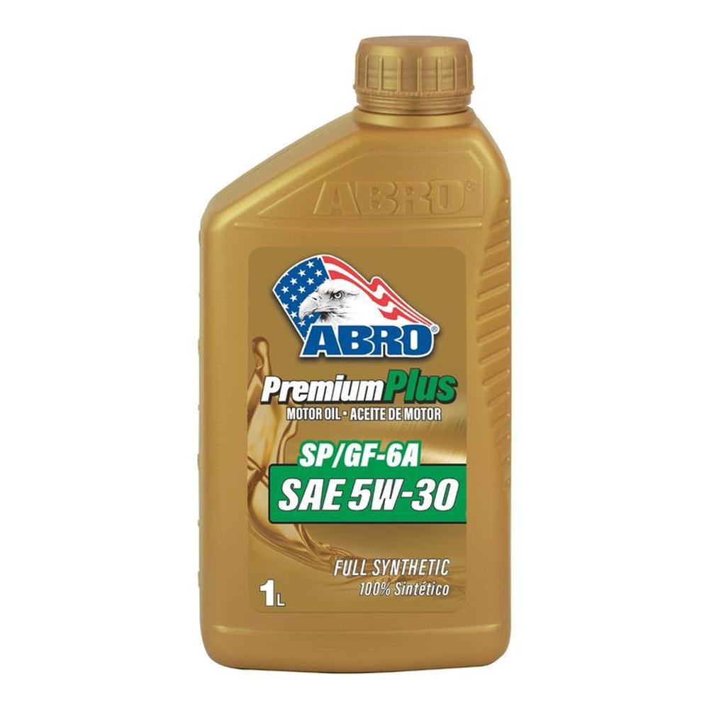 ABRO Aceite Lubricante para Motor Full Sintético 5W30 SP 1L