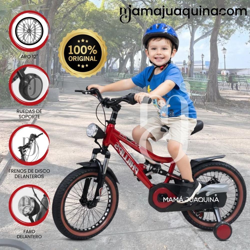 Bicicleta Deportiva Aro 12 ROCKET para Niños Red | Oechsle - Oechsle