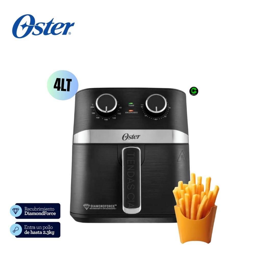 Freidora De Aire Oster 4L Manual Con DiamondForce CKSTAF401MDF