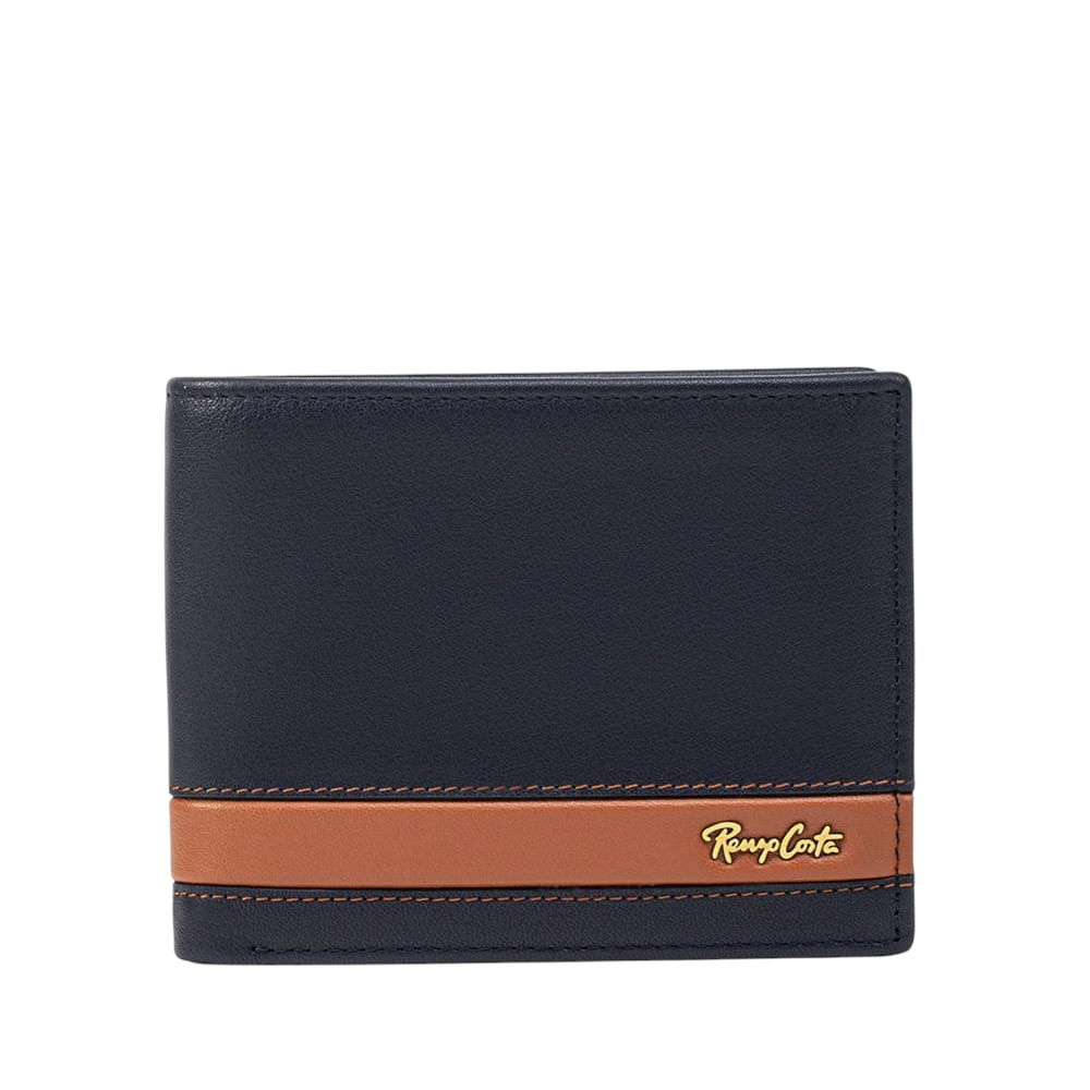 Billetera para Hombre Renzo Costa Wpc 2166 4 Blue 10 Yellow Brown Lux