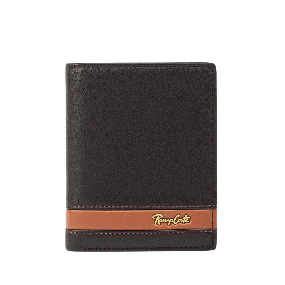 Billetera para Hombre Renzo Costa Wpc 2157 3 Coffe 10 Yellow Brown Lux
