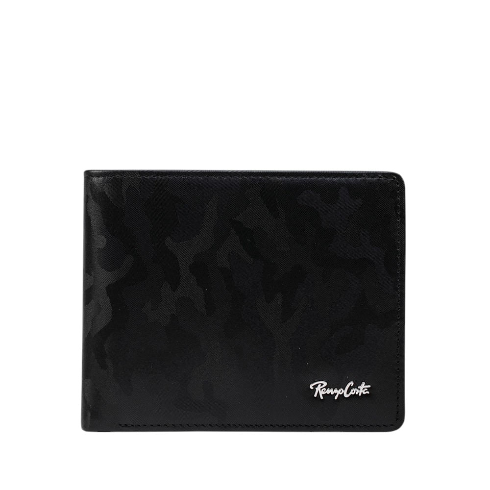 Billetera para Hombre Camuflada Renzo Costa Wlux 18 A5489 4502 Black