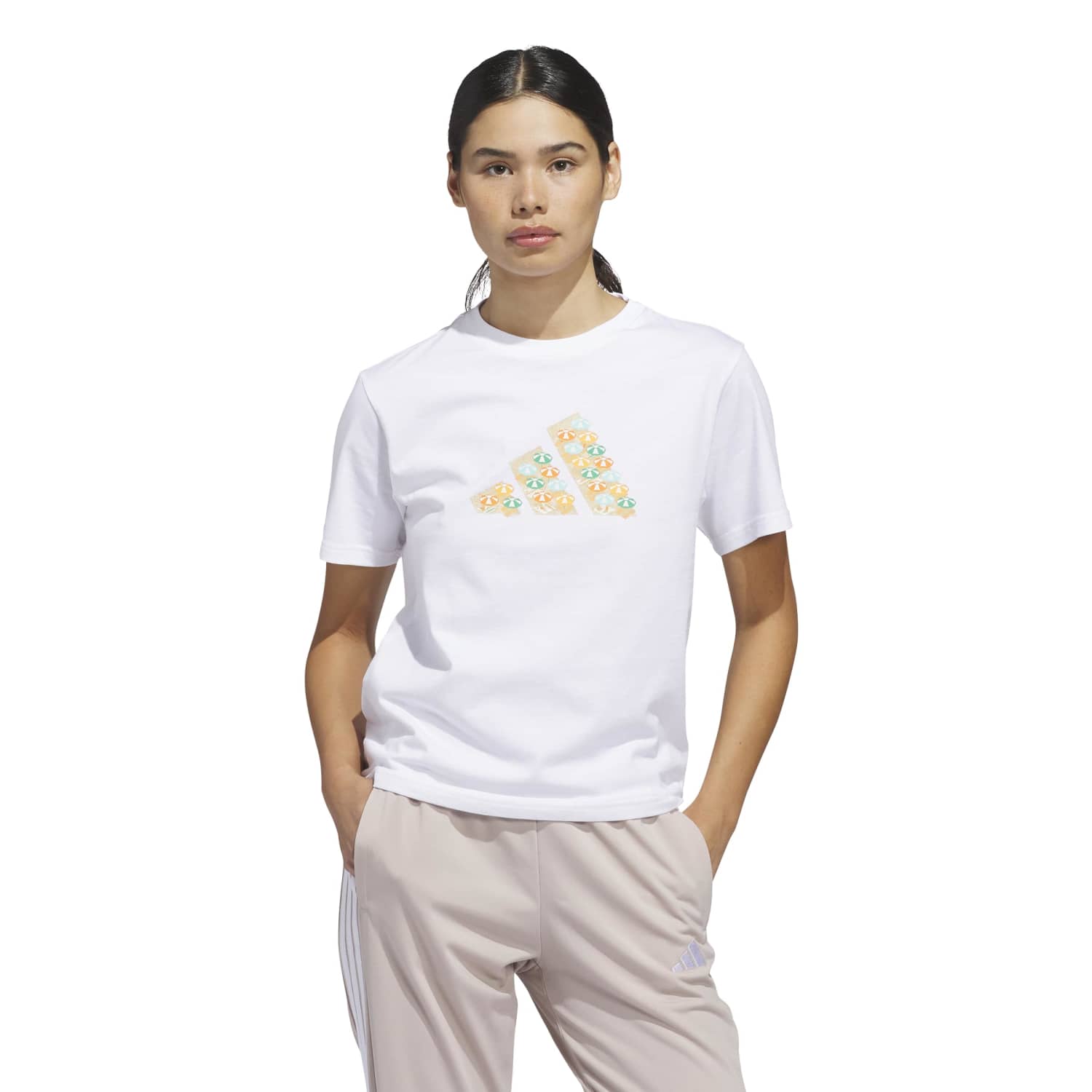Polo Deportivo Adidas Mujer W Destiadi T Kb2389 Blanco
