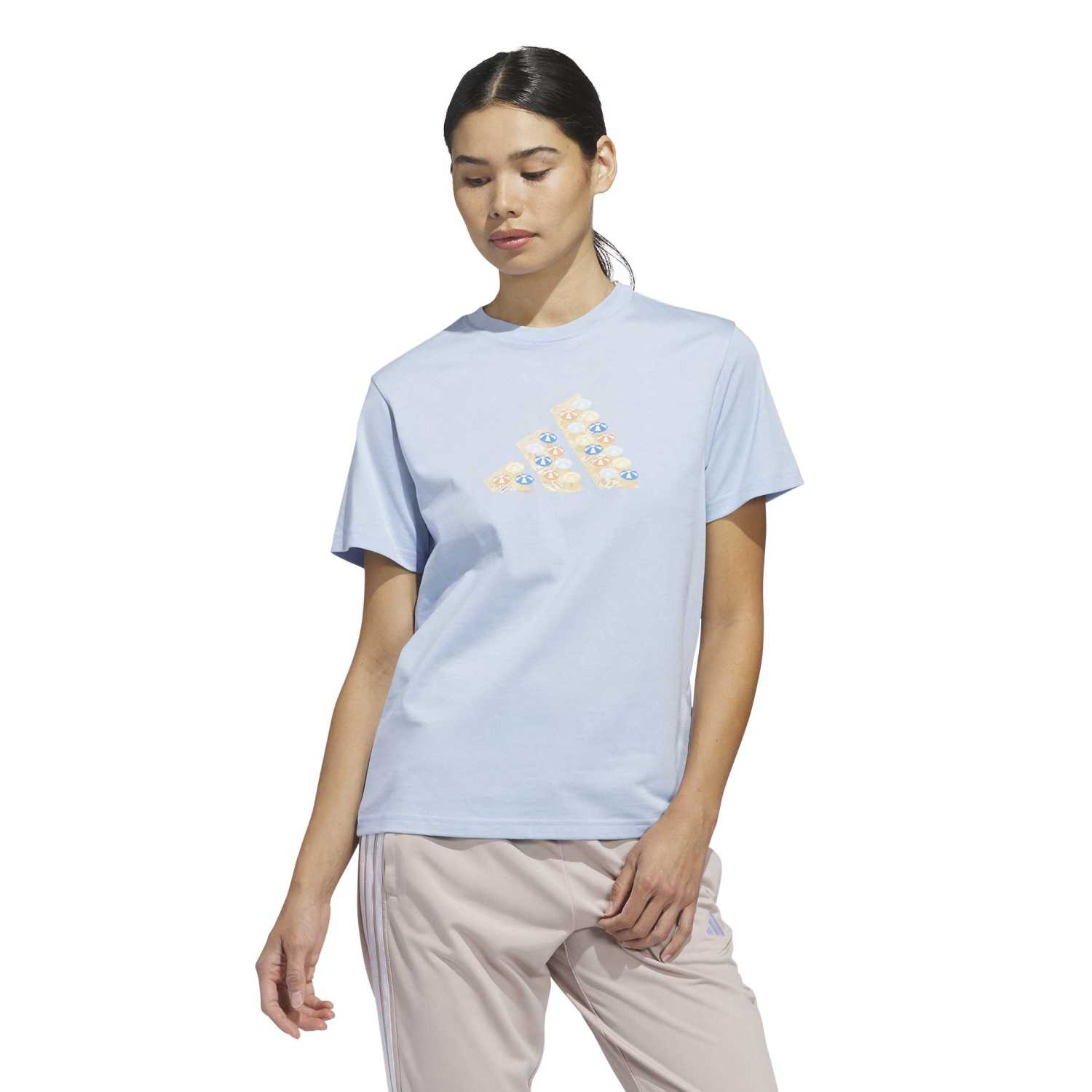 Polo Deportivo Adidas Mujer W Destiadi T Kb2388 Azul