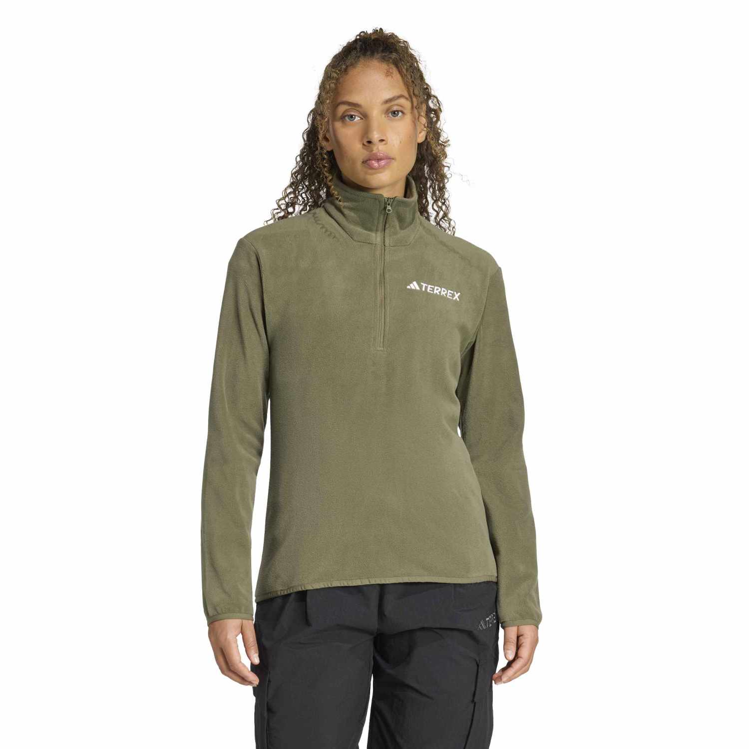 Casaca Deportiva Adidas Mujer W Mt Ess Hz Fl Kb2199 Verde