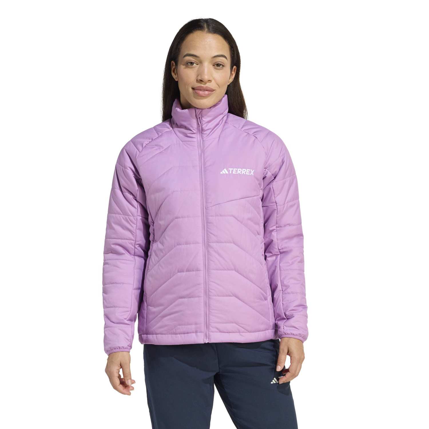 Casaca Deportiva Adidas Mujer W Mt Ins Jkt Ka7068 Púrpura