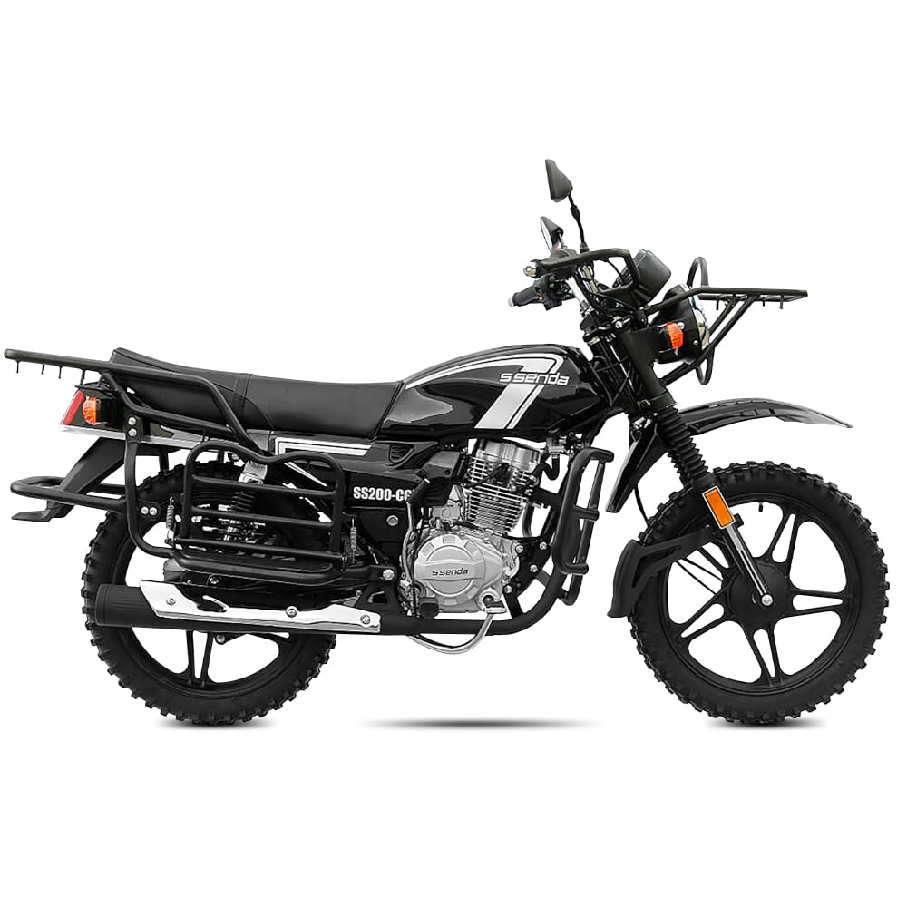 Motocicleta Ssenda Urbana Chacarera 200 Negro CHACARERA200NE Motocicleta Ssenda Urbana Chacarera 200 Negro CHACARERA200NE