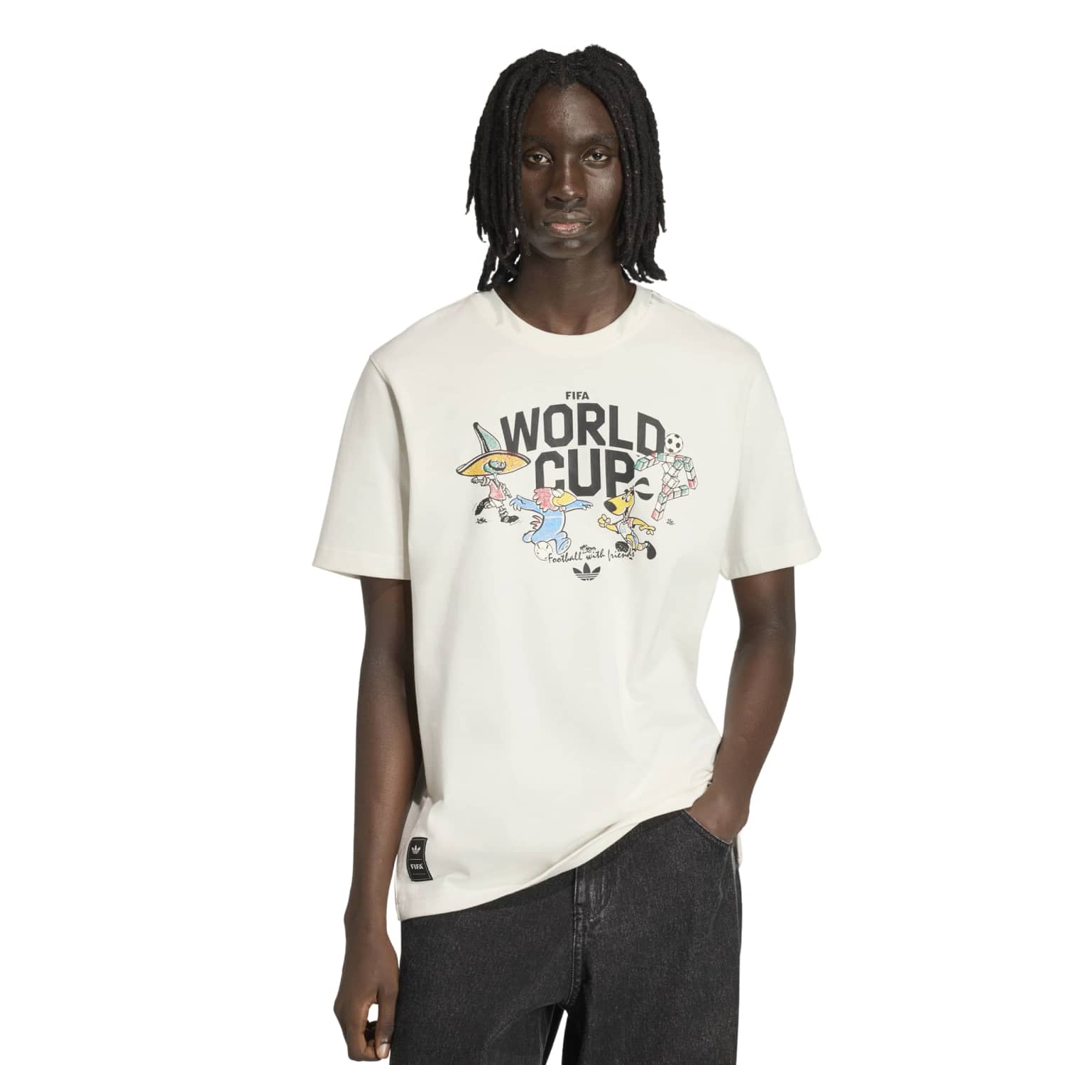 Polo Deportivo Adidas Hombre Mascot Tee All Ke2038 Blanco