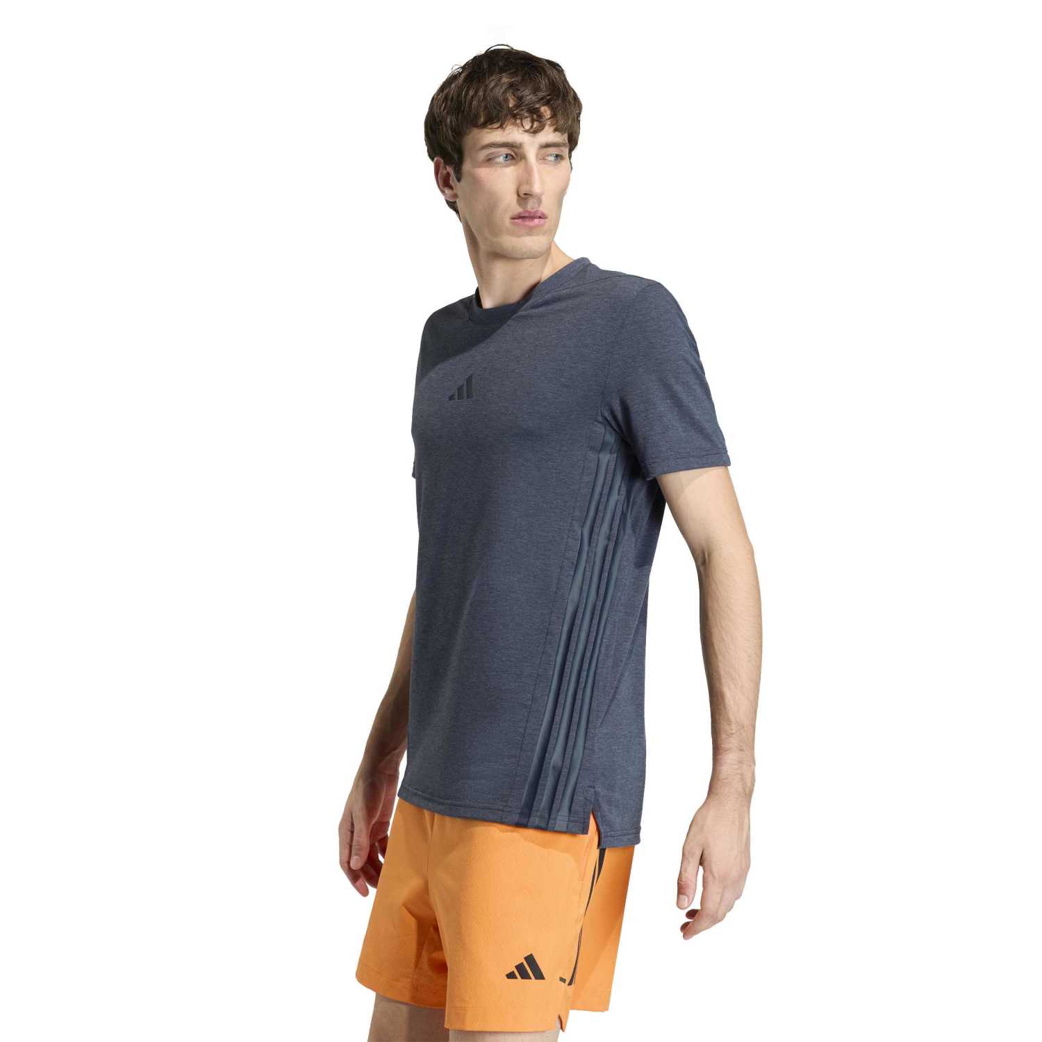 Polo Deportivo Adidas Hombre D4T 3S Tee Ka4802 Azul