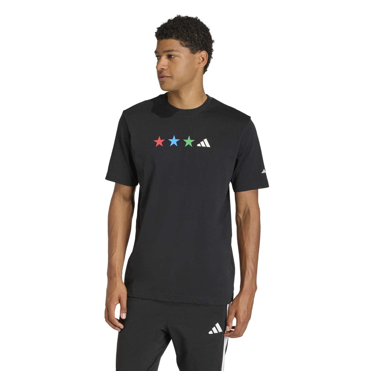 Polo Deportivo Adidas Hombre M Ftb Wc Map T Kb2532 Negro