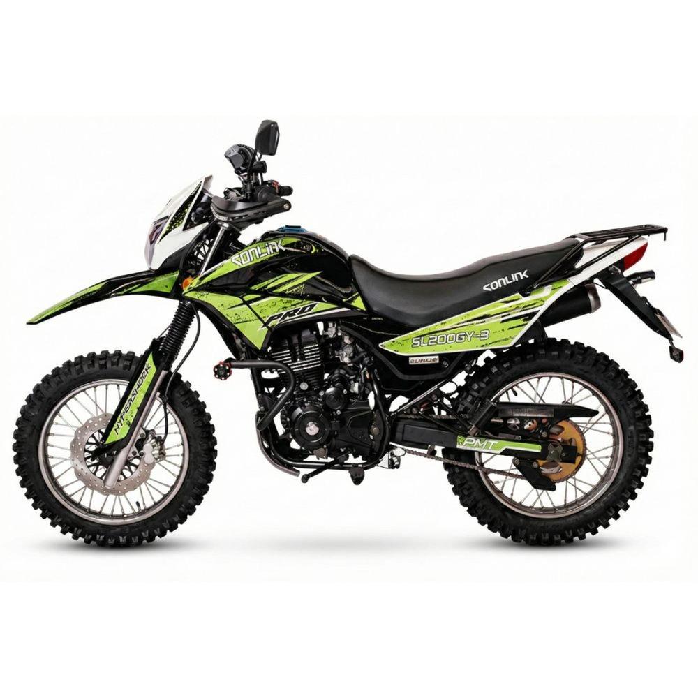 Moto Sonlink Todo Terreno SL200GY-3 Pro 200 CC 13.6 HP 5 Vel.