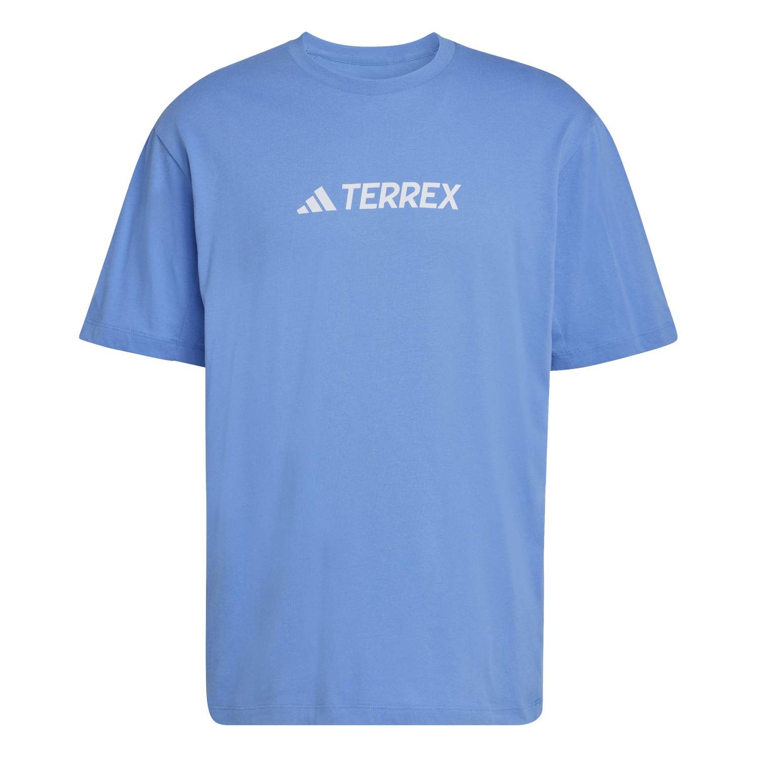 Polo Deportivo Adidas Hombre Tx Logo Tee Jz1167 Azul