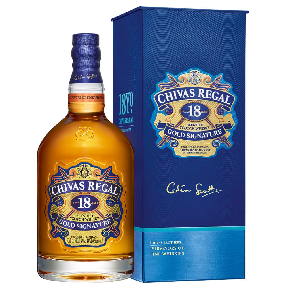WHISKY CHIVAS REGAL 18 AÑOS X 700ML