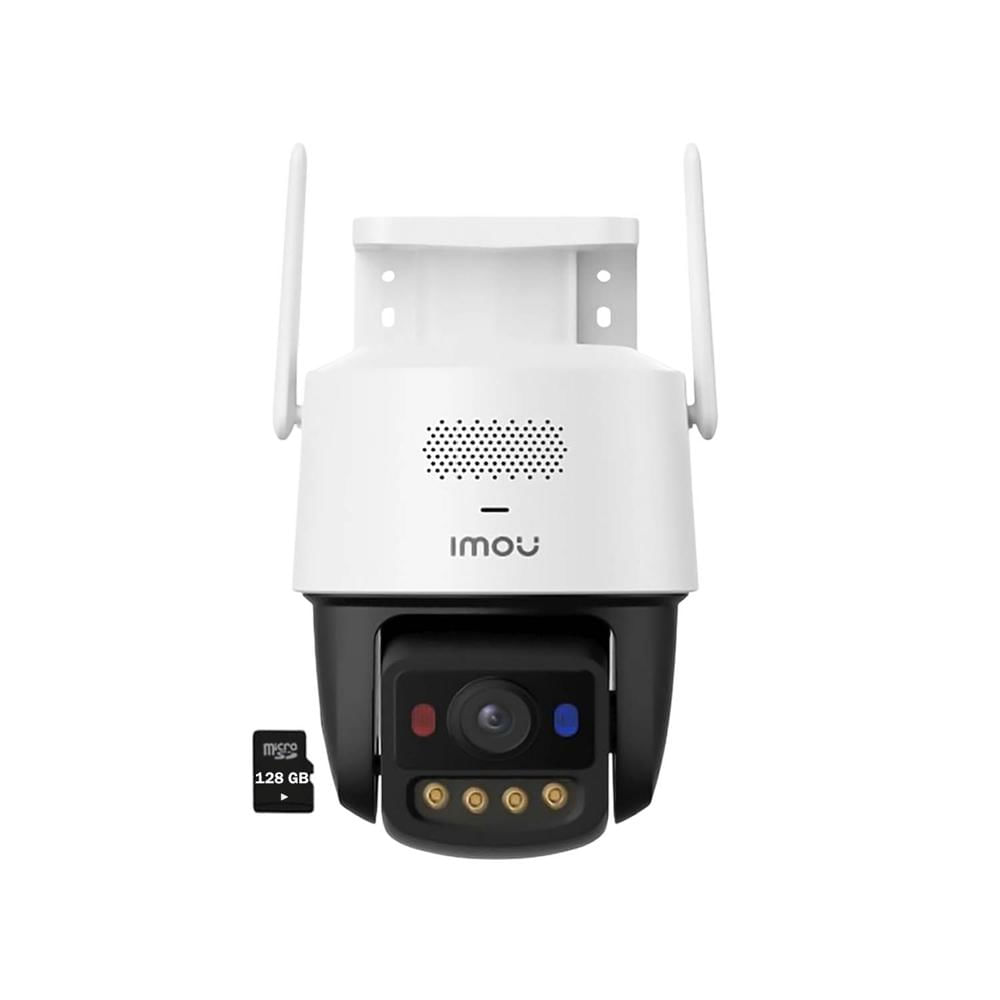 Cámara Vigilancia Cruiser SC 8MP Imou Detección Personas Visión Noche Color Luz Advertencia 128GB