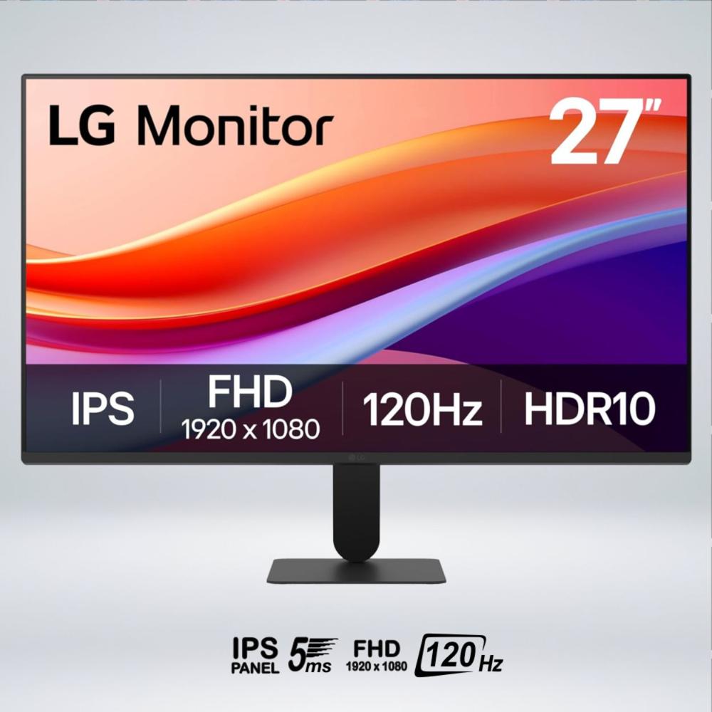 MONITOR LG 27U411A-B  FULL HD 27 PULGADAS IPS 120hz 5ms HDR10 RESOLUTION