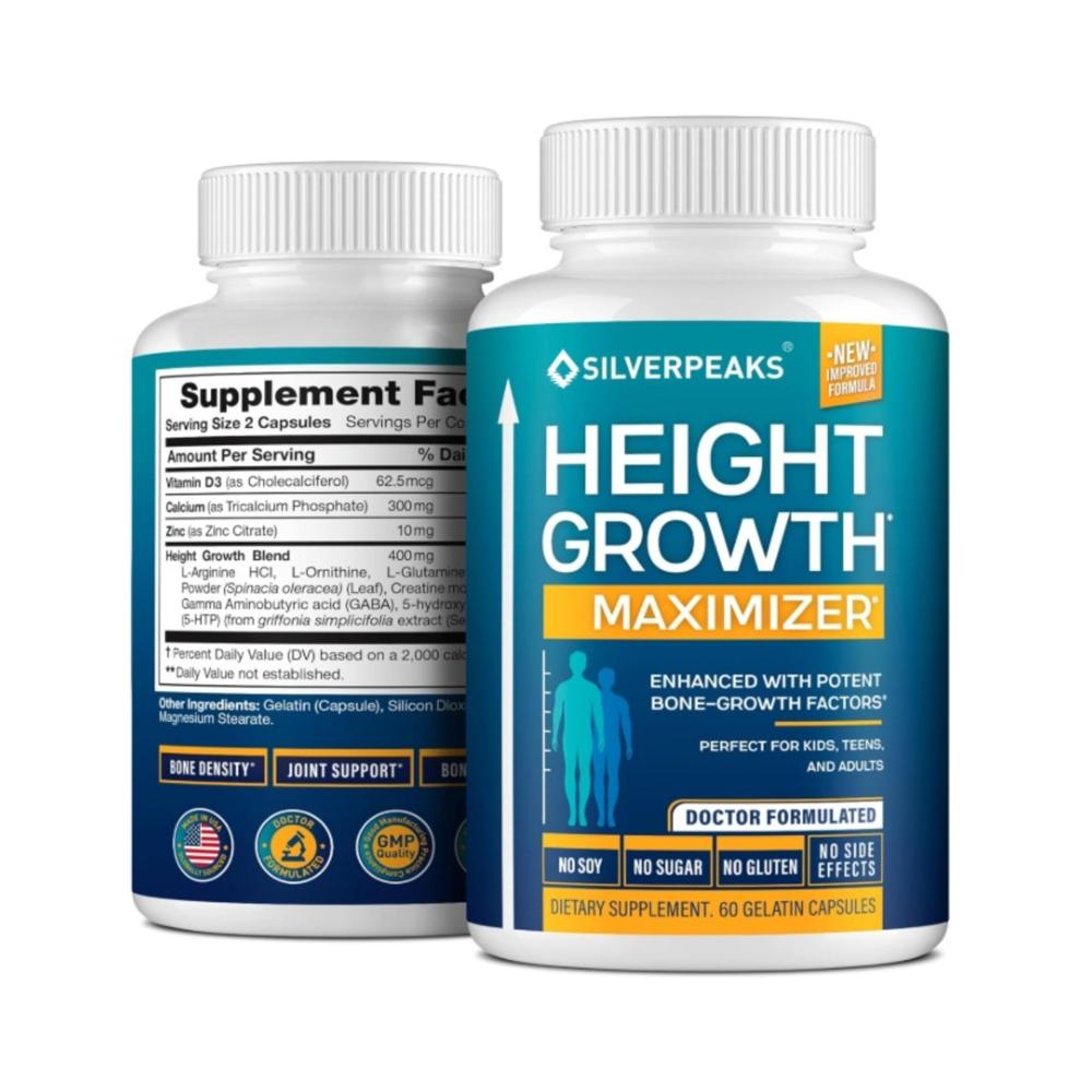 Height Growth Suplemento nutricional para potenciar el crecimiento