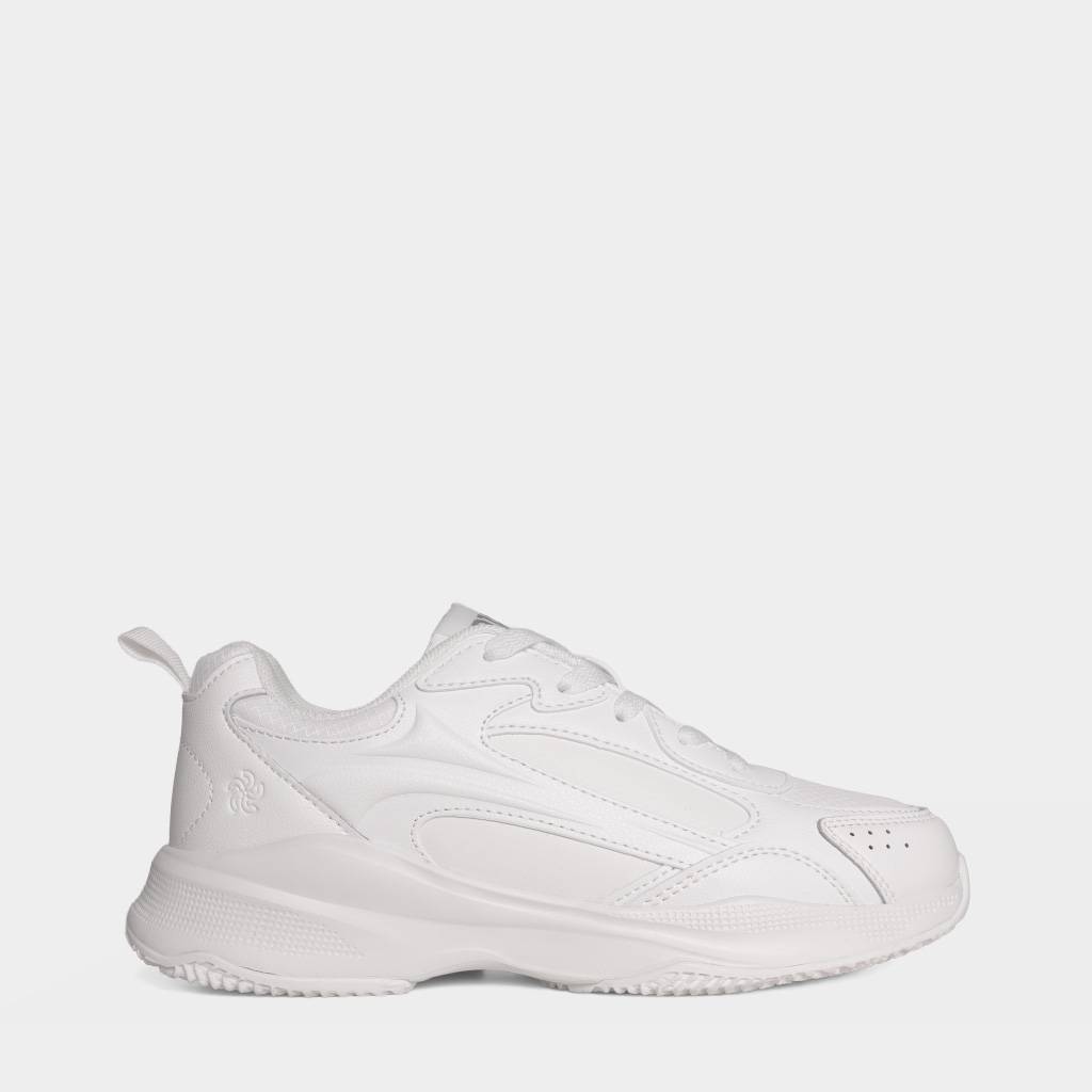 Zapatillas Escolares Unisex R18 R18K-CD00031 Blanco Talla 35