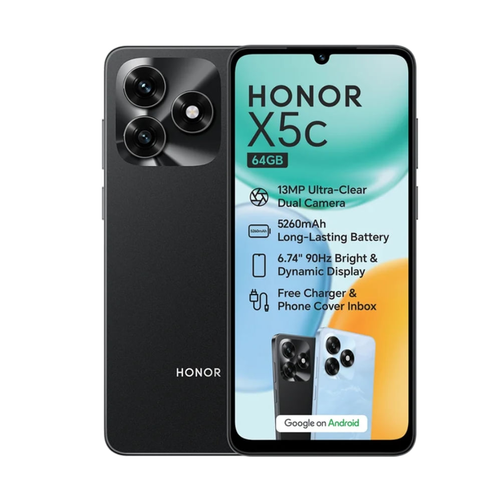 HONOR X5C 4G - 4RAM 128GB - NEGRO